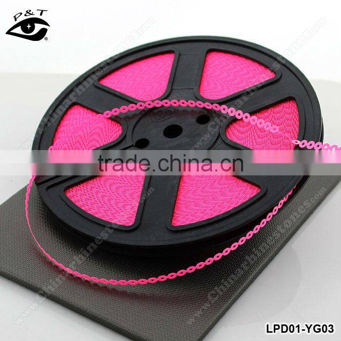 Spangle sequins reel neon color sequin roll for shoes clothing