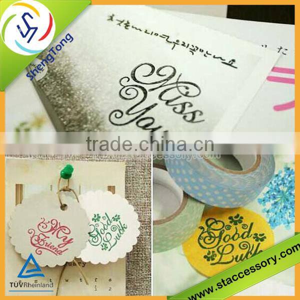 high quality rubber stamp/wooden stamp
