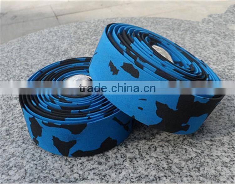 High Quality Colorful Cycling Handle Belt Bike Bicycle Cork Handlebar Tape Wrap