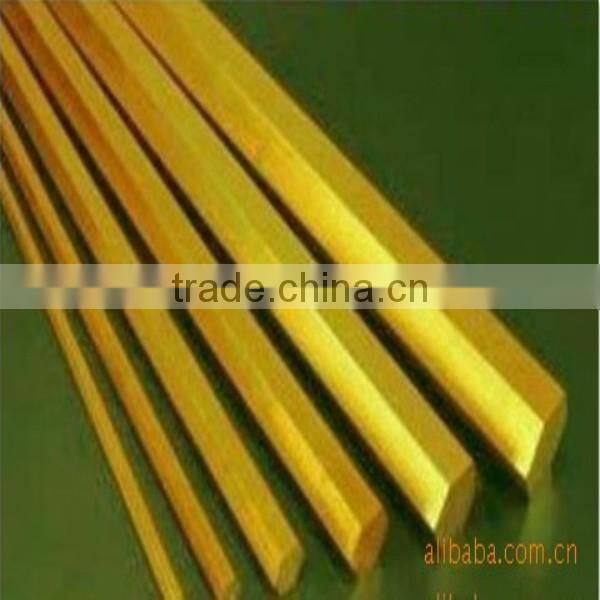 Custom brass extrusion brass profile