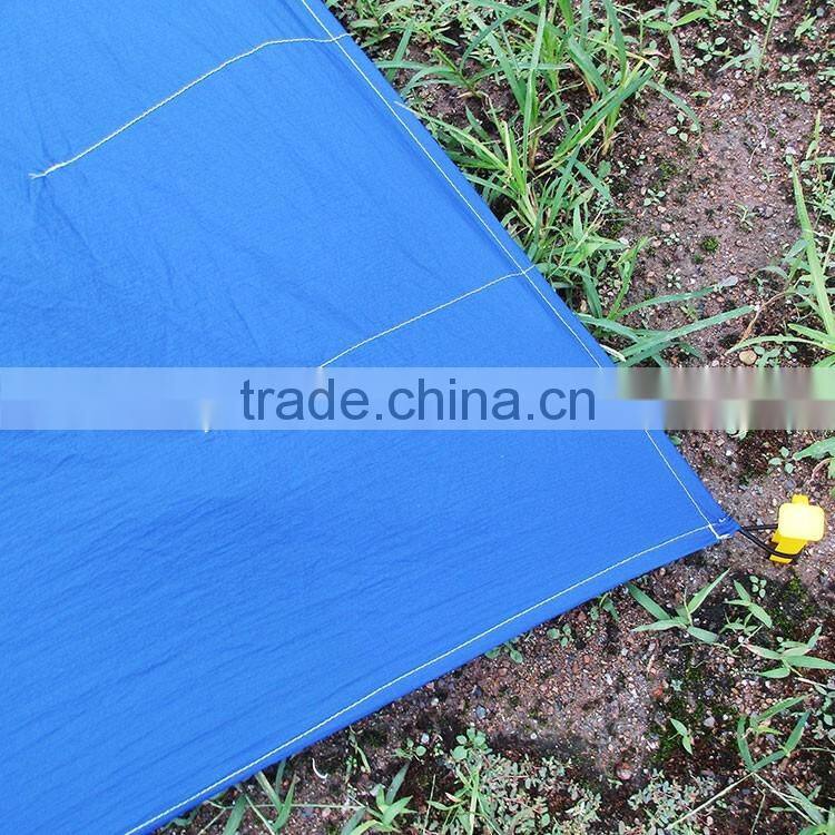 8x9 feet light portable sandfree parachute nylon material quick dry water resistant blanket with pockets & pouch beach blanket