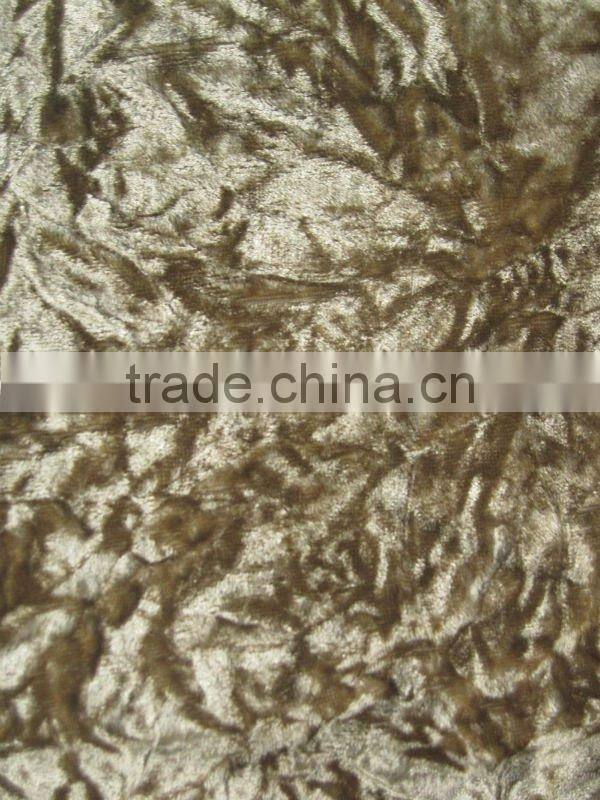 crushed woven velvet