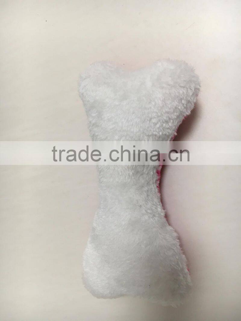 Christmas Santa Squeaky Plush Dog Toy