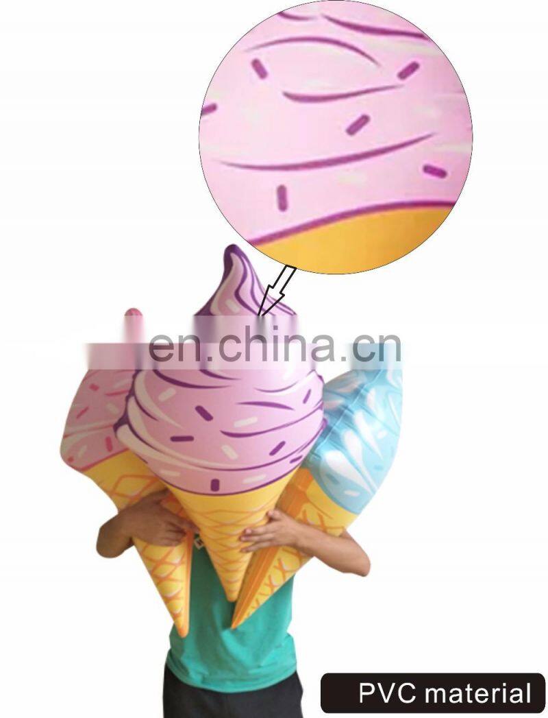 Ice Cream Cone Pool Inflatable Float