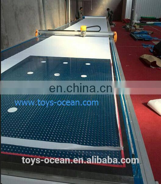 inflatable water goal inflatable water pool toys soccer goal