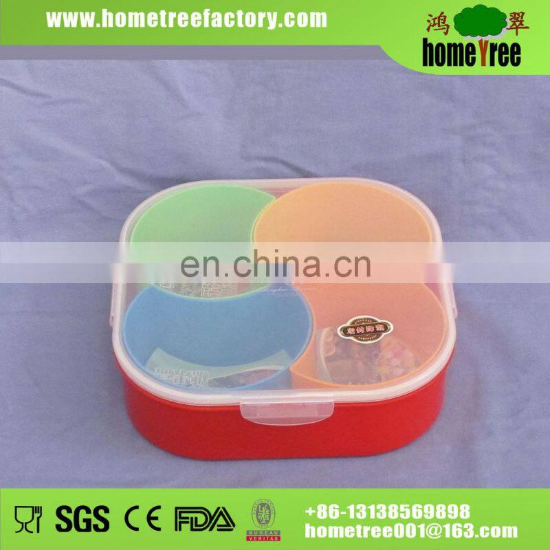 Sealable Dampproof Square Decorative Plastic Box for Display Candy