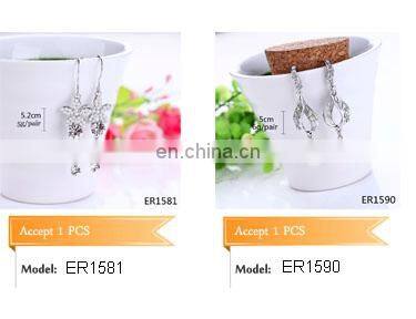 Handmade Jewelry Antique Silver Earring Dream Catcher Charm Drop Earring fr Women