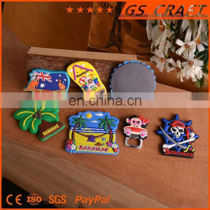 hotsale OEM PVC Bahamas fridge magnet