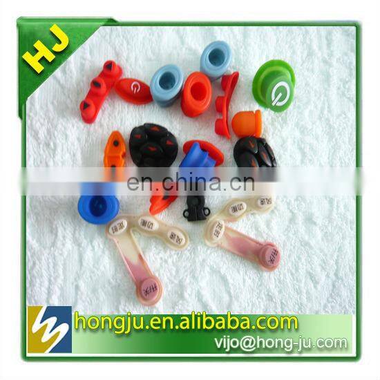 White Push Button Silicone