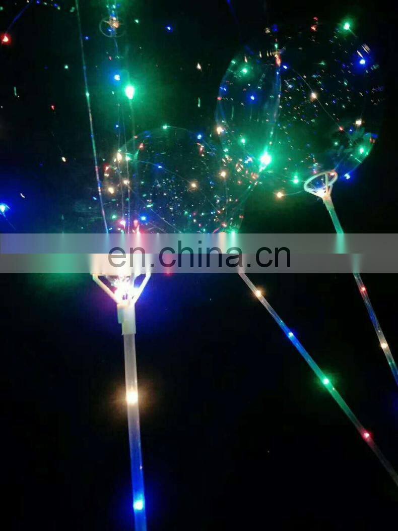 Party decoration led sparkle light inflatable balloon