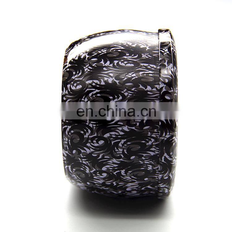 Factory hot sales round metal travel empty decorative candle tins