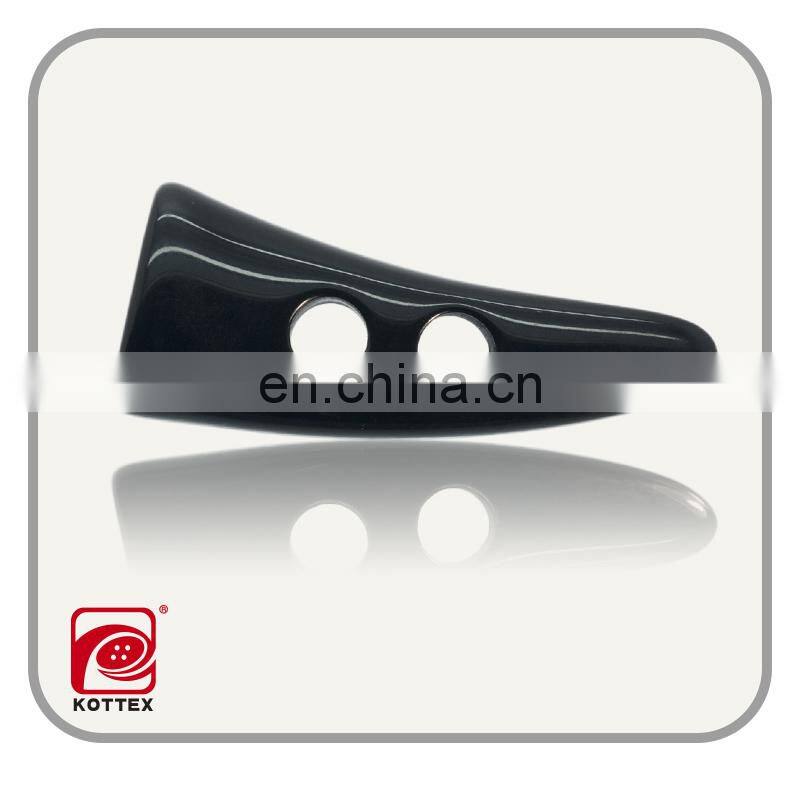 Garment buffalo horn toggle button, fabric toggle button, plastic toggle button