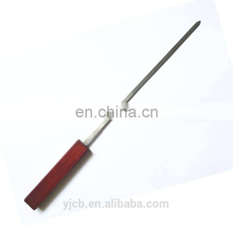 Wood handle wholesale bbq grill tools