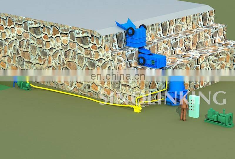 2016 Abrasion Resistant Hard Rock Gold Mining Equipment