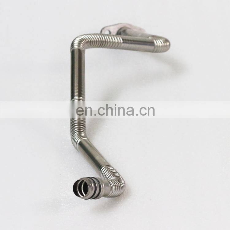 Turbocharger Oil Return Line Flexible Hose 3975076 for QSB6.7 diesel engine ISDE ISBE QSB6.7 6D107