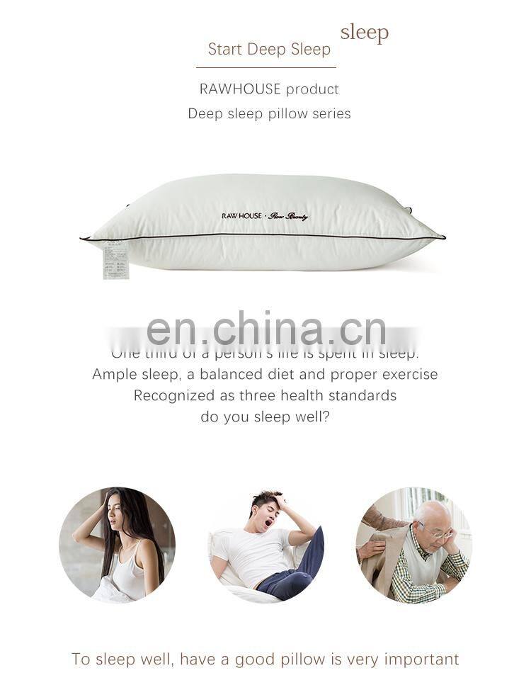 RAWHOUSE home hotel use sleep pillow insert