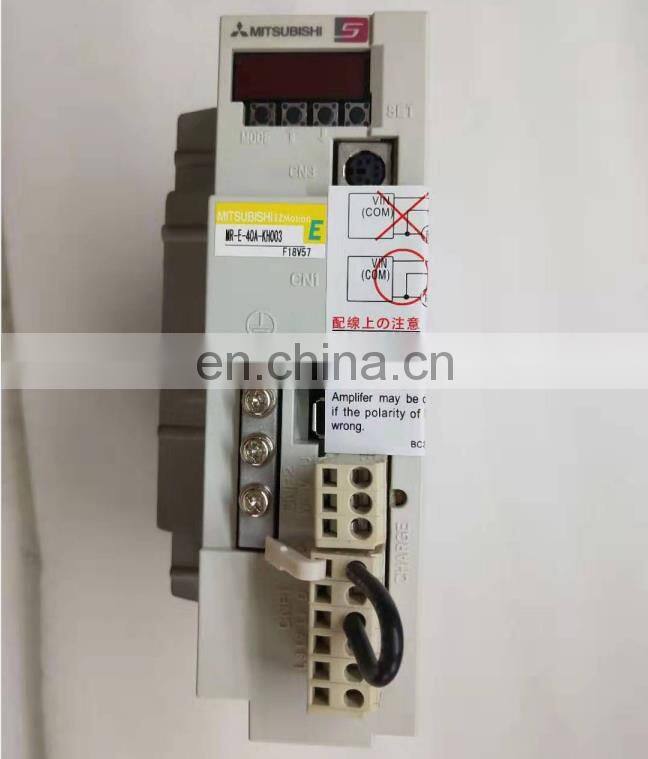 Whole New 400w Mitsubishi AC Servo Motor Drive MR-E-40A-KH003 For Industrial Robot Arm
