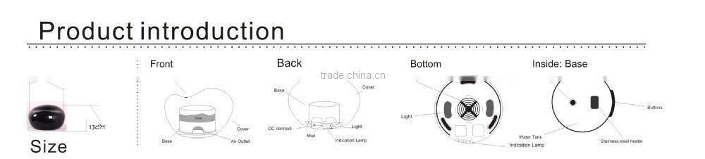 GX-06k black electronic air freshener wholesale