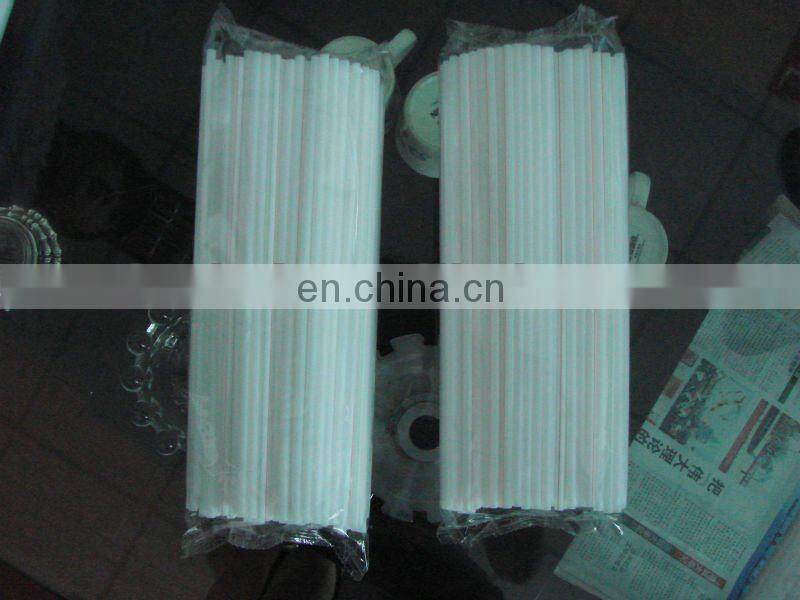 Multiple many pcs 6mm or 8mm or 10mm drinking straw group packing machine