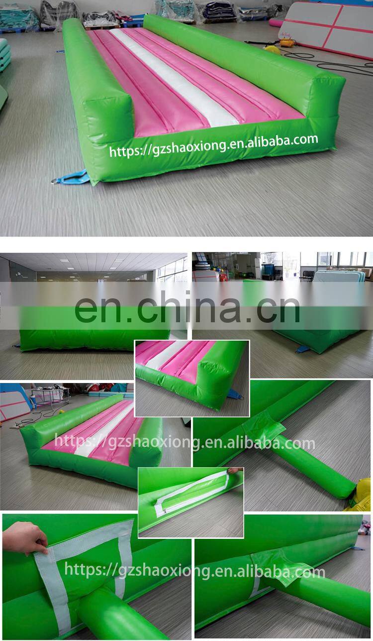 Gymnastic Air Run Track Floor Inflatable Bungee Runway Airtrack Matte 6m Gymnastics Tumbling