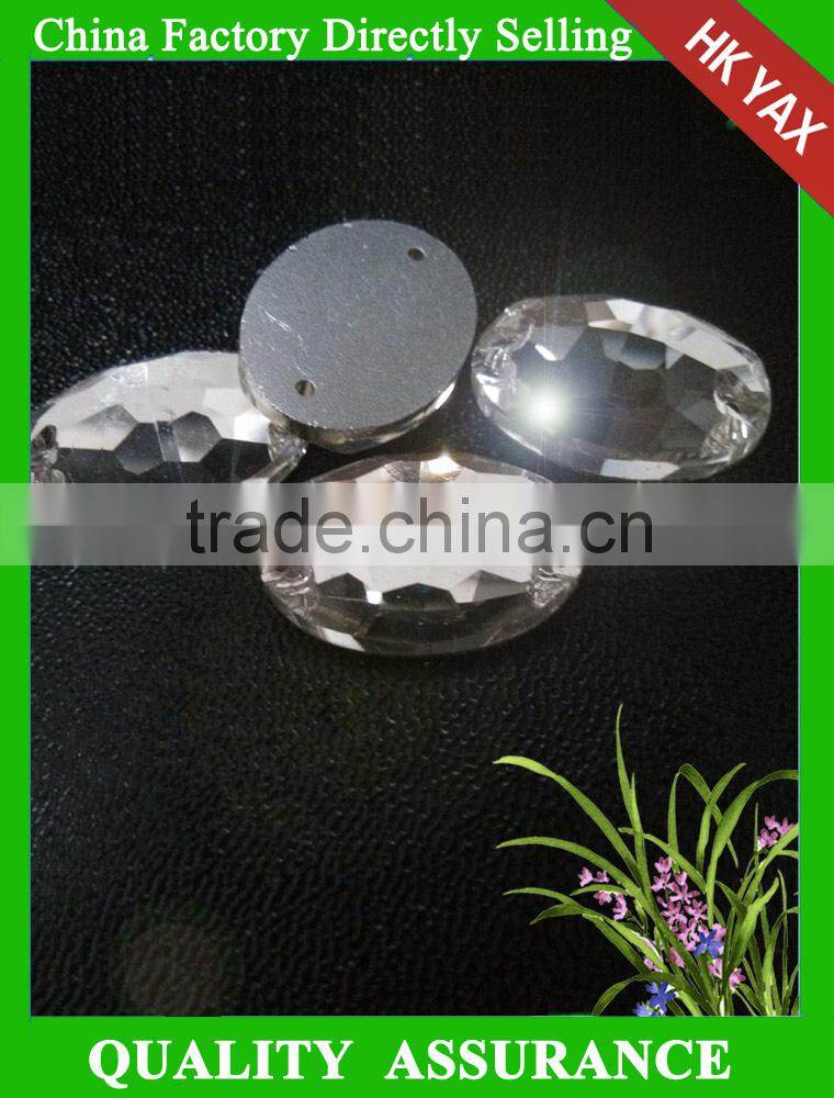 0508C Flat back round 5mm- 18mm sew on crystal stone, crystal stone sew on round, good quality sew on crystal