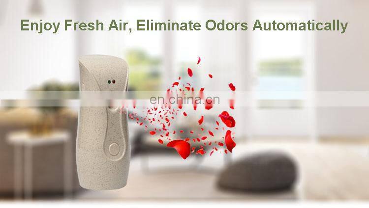 New luxury hotel wall mounted AA battery operated home automatic spray perfume sterilization aerosol dispenser bathroom