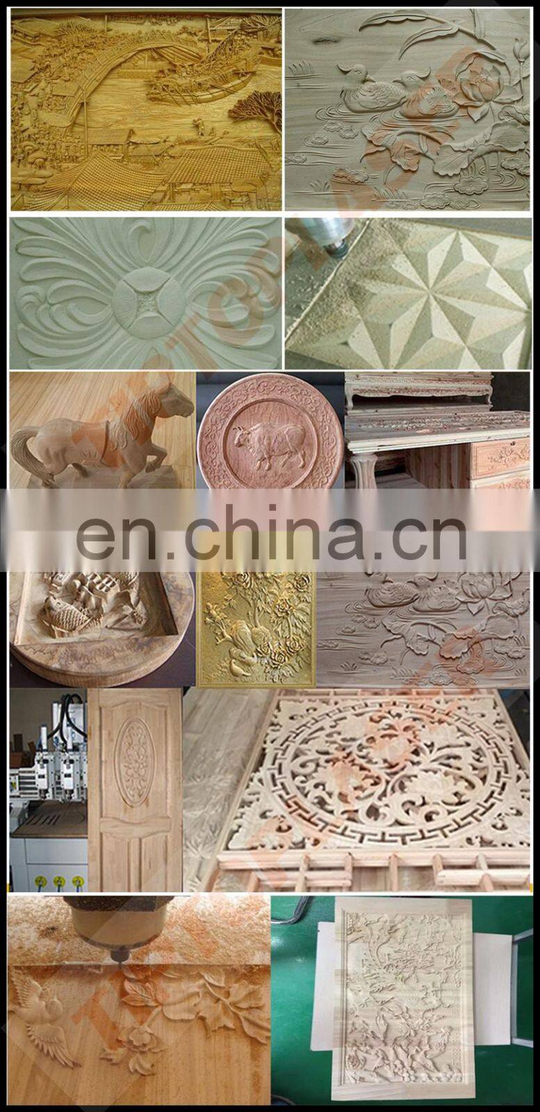 Hot Sale Wood Carving CNC Router 3D CNC 1325 Router Cylinder Boring And Milling Machine With Rotary