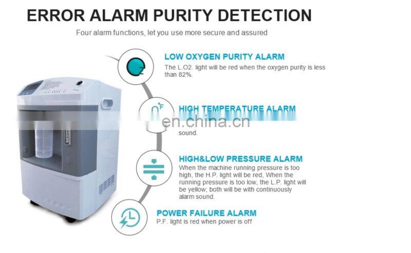 Wego hot product 10L Home Use Medical Portable Oxygen Generator medical oxygen concentrator price