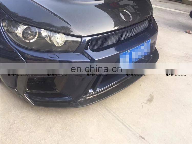 Good fitmen as-pec style wider body kit for Volkswagen Scirocco front bumper rear bumper  side skirts hood wider fender  spoiler