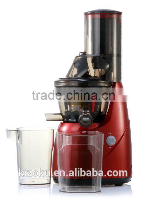Whole Big Mouth Fruit and Smooth drinks masticating slow juicer