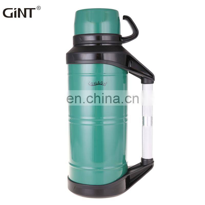 GINt3.3L Outdoor Vacuum Water Camping Double Wall Stainless Steel Hot Pot