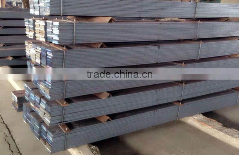 Black carbon slitting flat steel, low price flat plate
