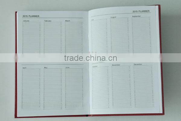 2014 daily hardcover notebook page a day Calendar Pad Pro