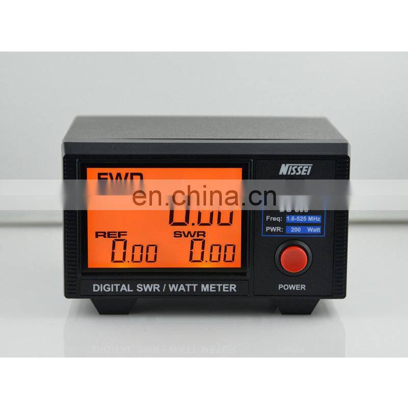 DG-503 Digital Two-Way Radios Walkie Talkie SWR WATT Meter with 3.5" LCD