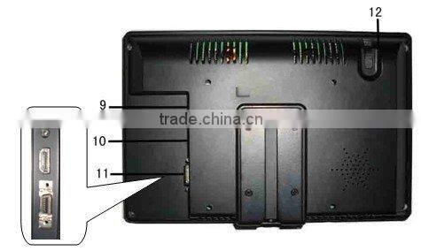8" Touch LCD DVI Computer Monitor