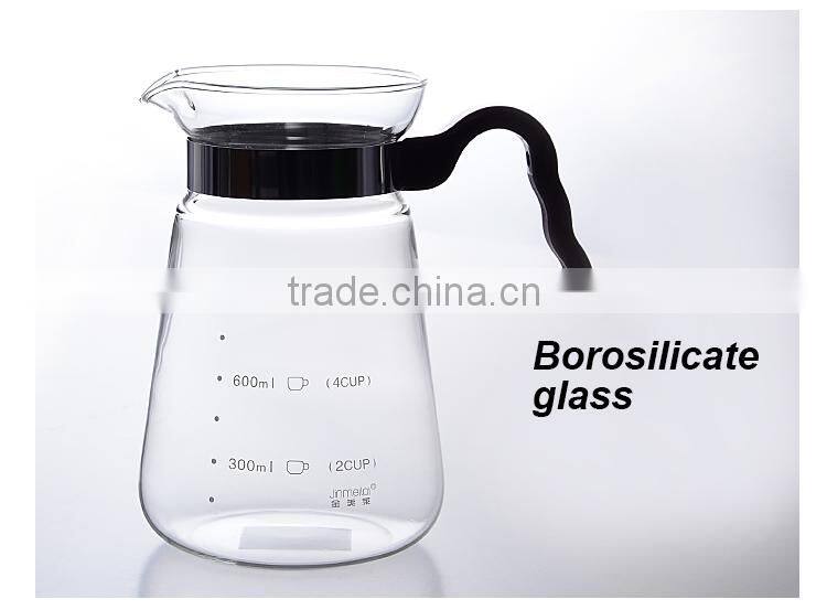 hand blown glass pitcher , glass pitcher with lid water pot 1000ml