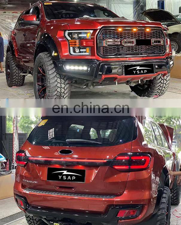 New design conversion body kit for Everest convert to F150 Raptor body kit