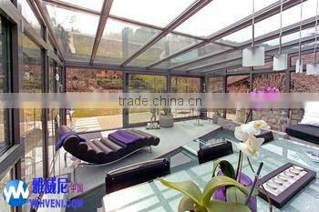 Aluminium sunrooms & glass houses specific design
