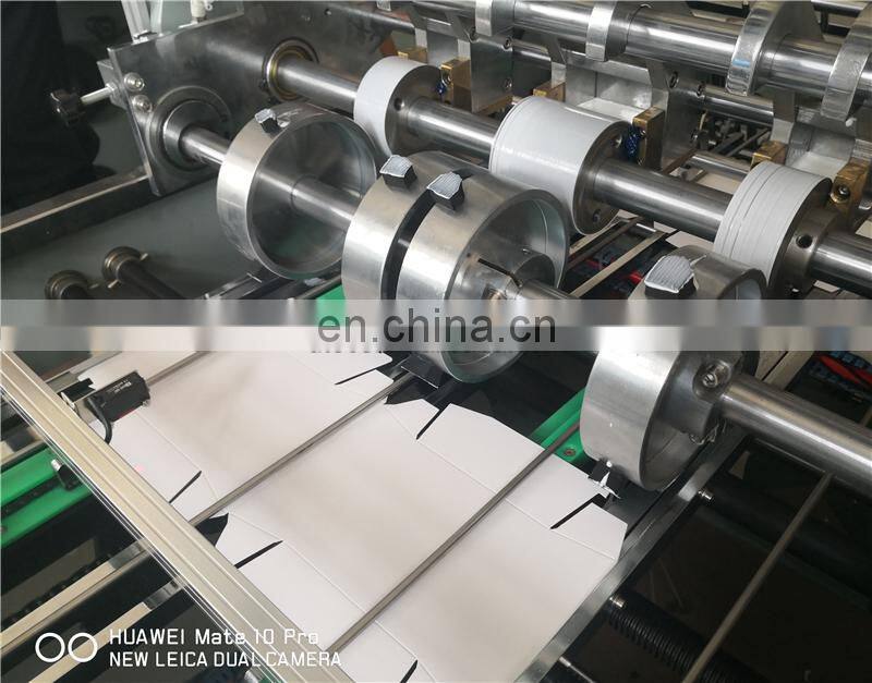 HBM800 Automatic disposable snack hotdog kraft Paper Box making machine, recycle fast food pizza packing box forming equipment