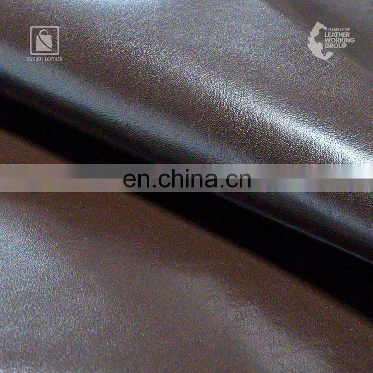Glossy Top Side Full Grain Smooth and Natural Surface Vegetable Tanned Genuine Leather