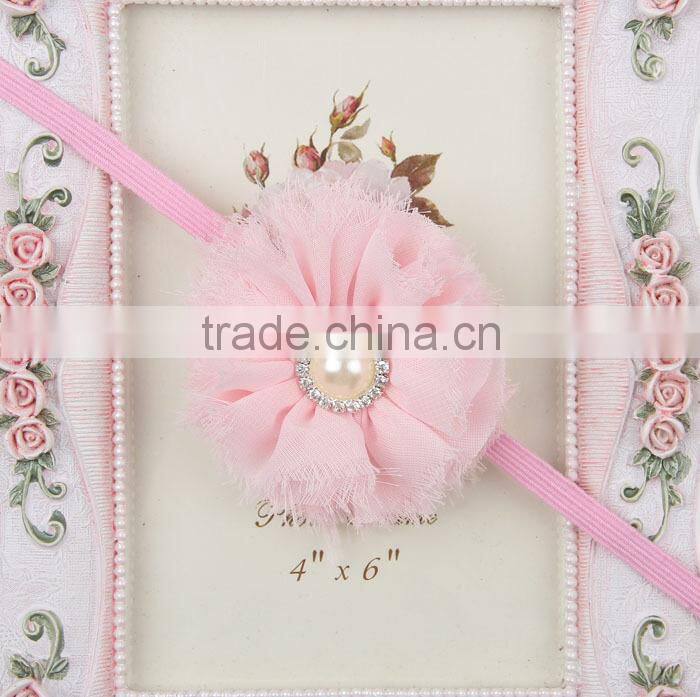 Flower Chiffon Cute Fashion Baby Hairbands Girls Headband Infant Hairband Baby Hair Accessories MY-AD00019