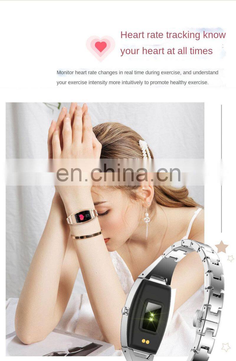New Mk26 Smart Band and Watch Heart Rate Blood Pressure Blood Oxygen Sleep Monitoring Female Physiological Cycle Multi-Exercise