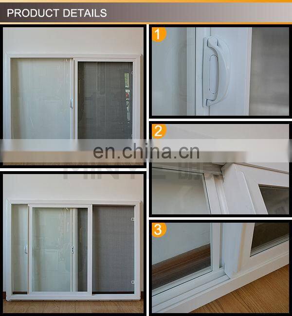 American design vinyl sliding window cheap sale vinyl windows with nailing fin