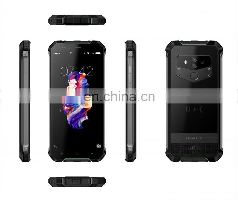 Oukitel WP1 IP68 Waterproof 5.5 Inch Octa Core 13MP+0.3MP 4G Smartphones 4GB RAM 64GB ROM MTK6763 5000mAh battery Mobile Phones