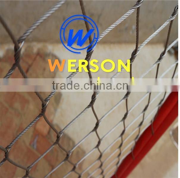 X-TEND cable mesh ,Flexible stainless wire mesh for balustrade,security and wall gardens,hand woven or ferruled | generalmesh