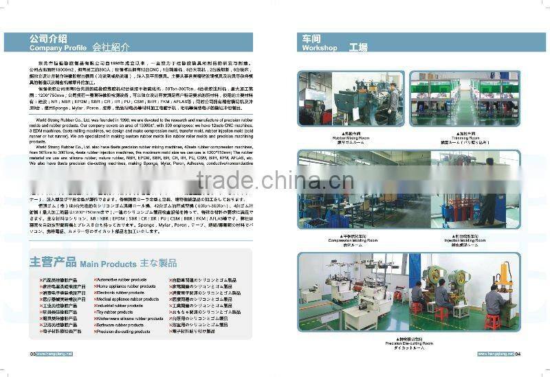 3M self adhesive furniture rubber silicone pads / rubber foot with 3M sticker