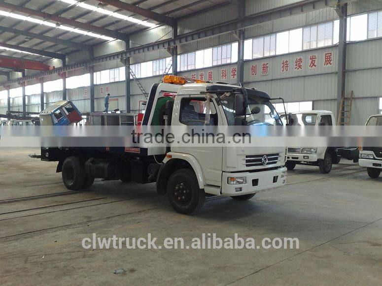 2015 Dongfeng small 4X2 tow truck for sale,5t tow truck in Peru
