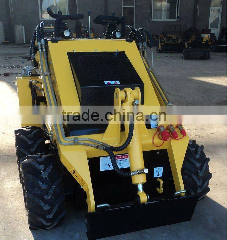 wheeled or tracked skid steer loader