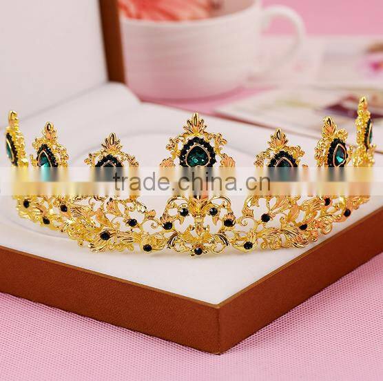 hot sale fashion hair jewelry pageant real diamond tiara for sale