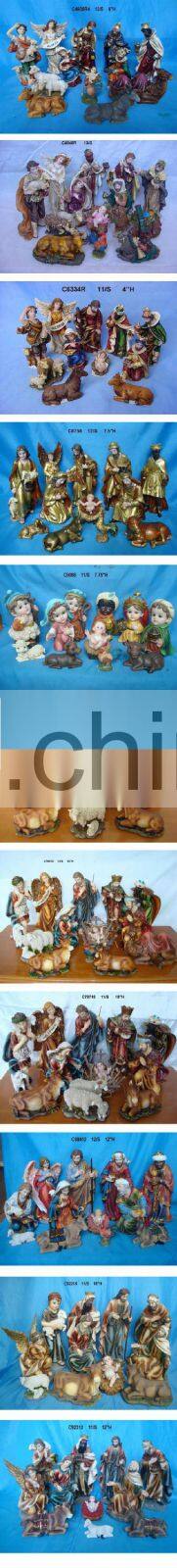 12'' polyresin nativity figure